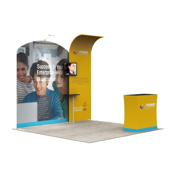 3M TRADE SHOW BOOTH & EXHIBITION STANDS PACKAGE 114 (C5A6)
