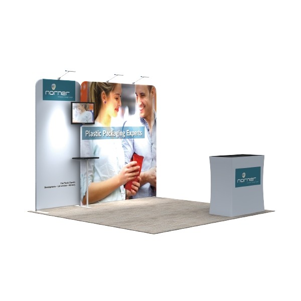 3M TRADE SHOW BOOTH & EXHIBITION STANDS PACKAGE 116 (C1A1)