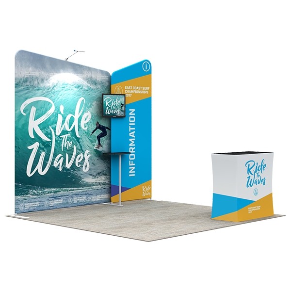 3M TRADE SHOW BOOTH & EXHIBITION STANDS PACKAGE 101 (C4A4)