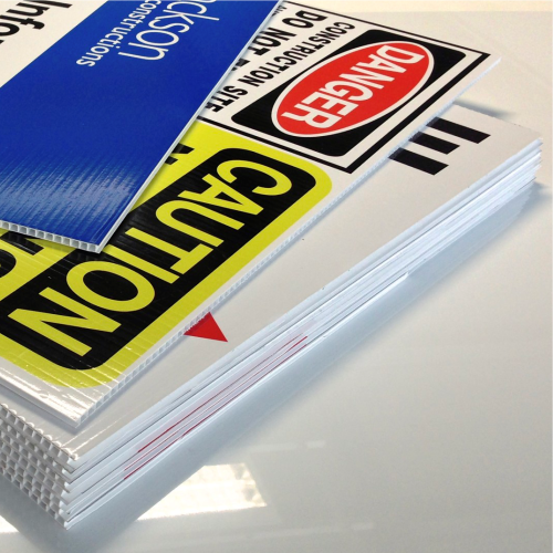 OUTDOOR CORFLUTE SIGN ( 5MM PANEL )