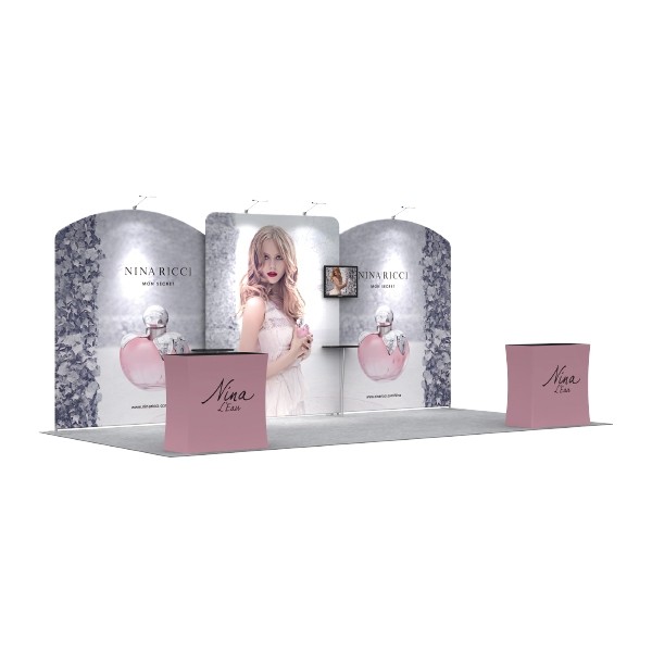 6M TRADE SHOW BOOTH & EXHIBITION STANDS PACKAGE 205 (C5C2C5)