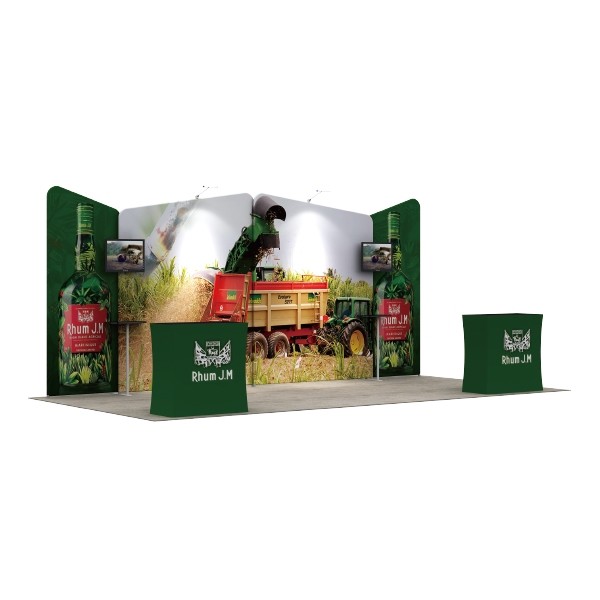 6M TRADE SHOW BOOTH & EXHIBITION STANDS PACKAGE 224 (A4C4C4A4)