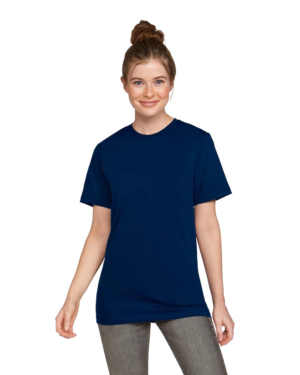 Adult T-Shirt Gildan Softstyle 64EZO Navy