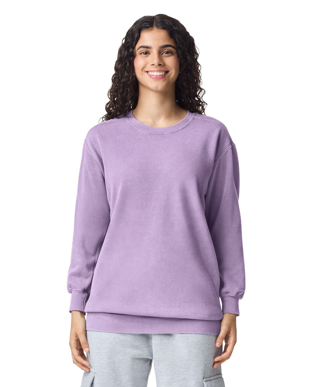 Adult T-Shirt Comfort Colors 1566 Orchid Color