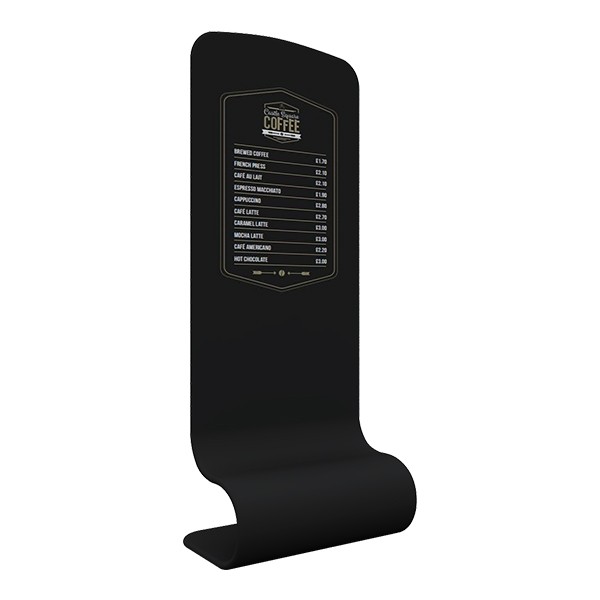 S SHAPE EXHIBITION STAND 2 (914MM W X 2286MM H)
