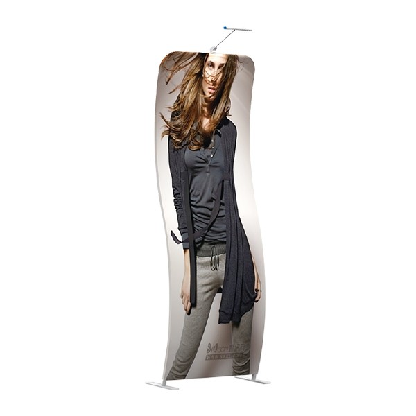 S SHAPE EXHIBITION STAND 5 (914MM W X 2286MM H)