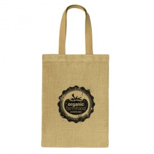 London Jute Totes 	365mm H x 270mm W