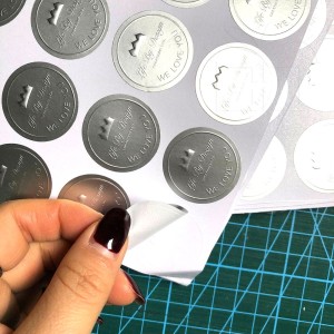 EMBOSSED STICKERS
