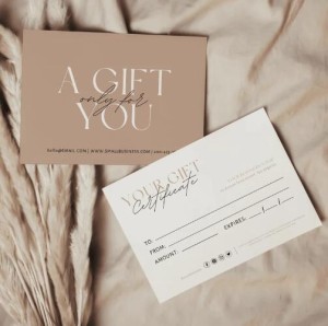 GIFT CARDS PRINTING