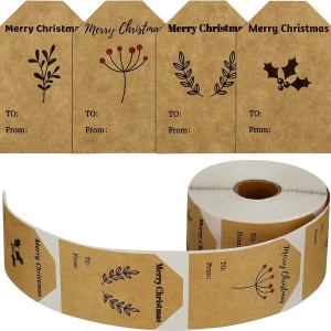 KRAFT PAPER STICKERS