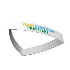Sky Tube Curved Triangle Hanging Banners