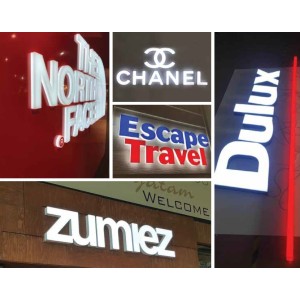 Full Acrylic Fabricated LED Channel letters