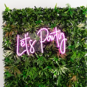 Let's Party Neon Sign