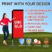 2.2m Rectangle Flag Banner With Square Base 