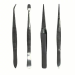 4 Piece Tweezer Set