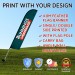 4.8m feather flag banner with Angle Wall Mount Base