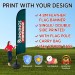 4.8m feather flag banner with Round Base