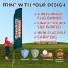 4.8m feather flag banner with Spiky Base