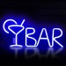 Freestanding Neon Bar Light