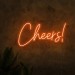 Retro Cheers Neon Light
