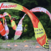 custom racing gate run through banner