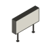 EuroKlik Spacer Sign Mount