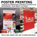 POSTER PRINTING (POLYPROPYLENE SYNTHETIC POSTER FILM, LONG TERM UV & WATER PROOF / INDOOR & OUTDOOR POSTER)