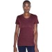 Women T-Shirt American Apparel TR301W Tri-Cranberry